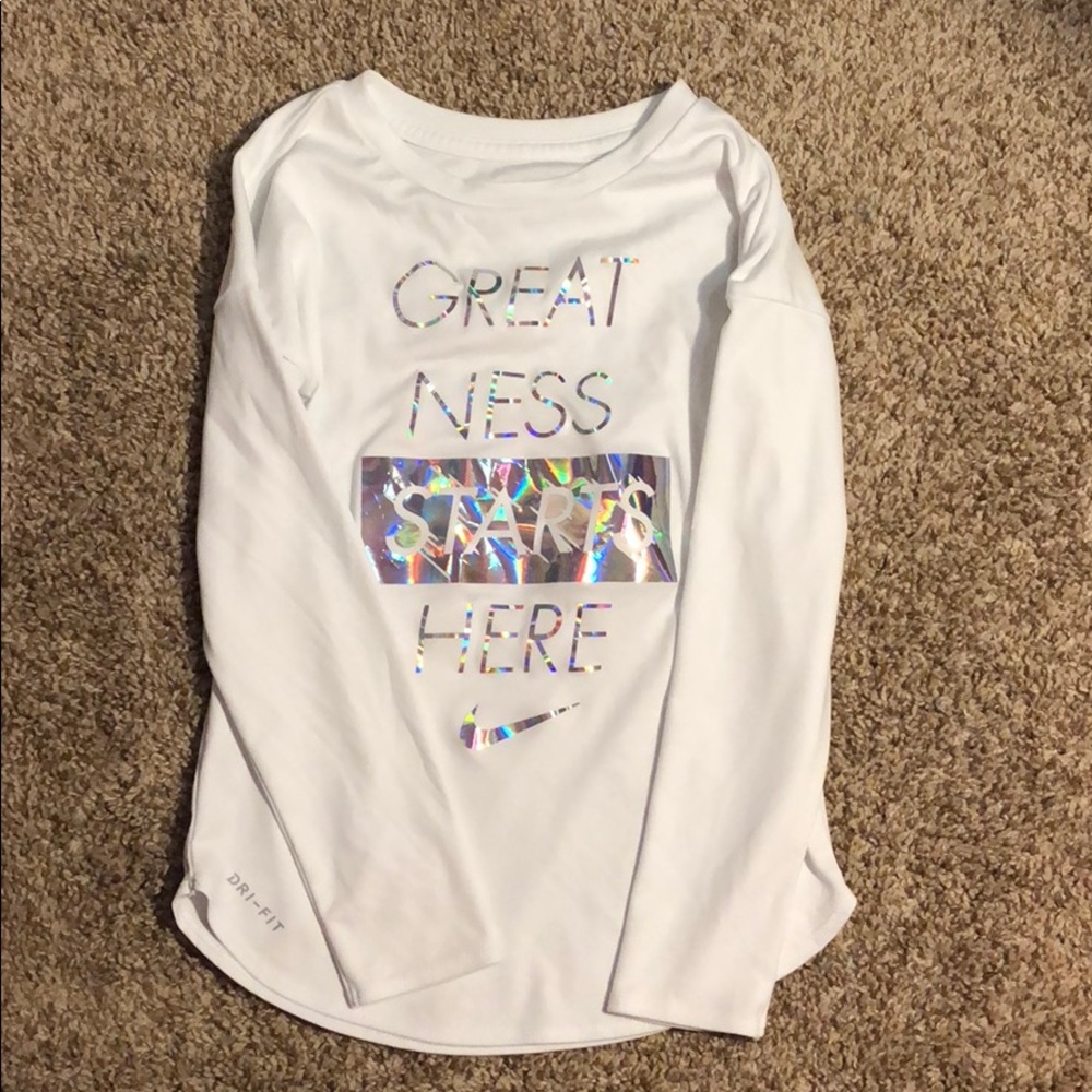 Girls Nike Dri-Fit Tee